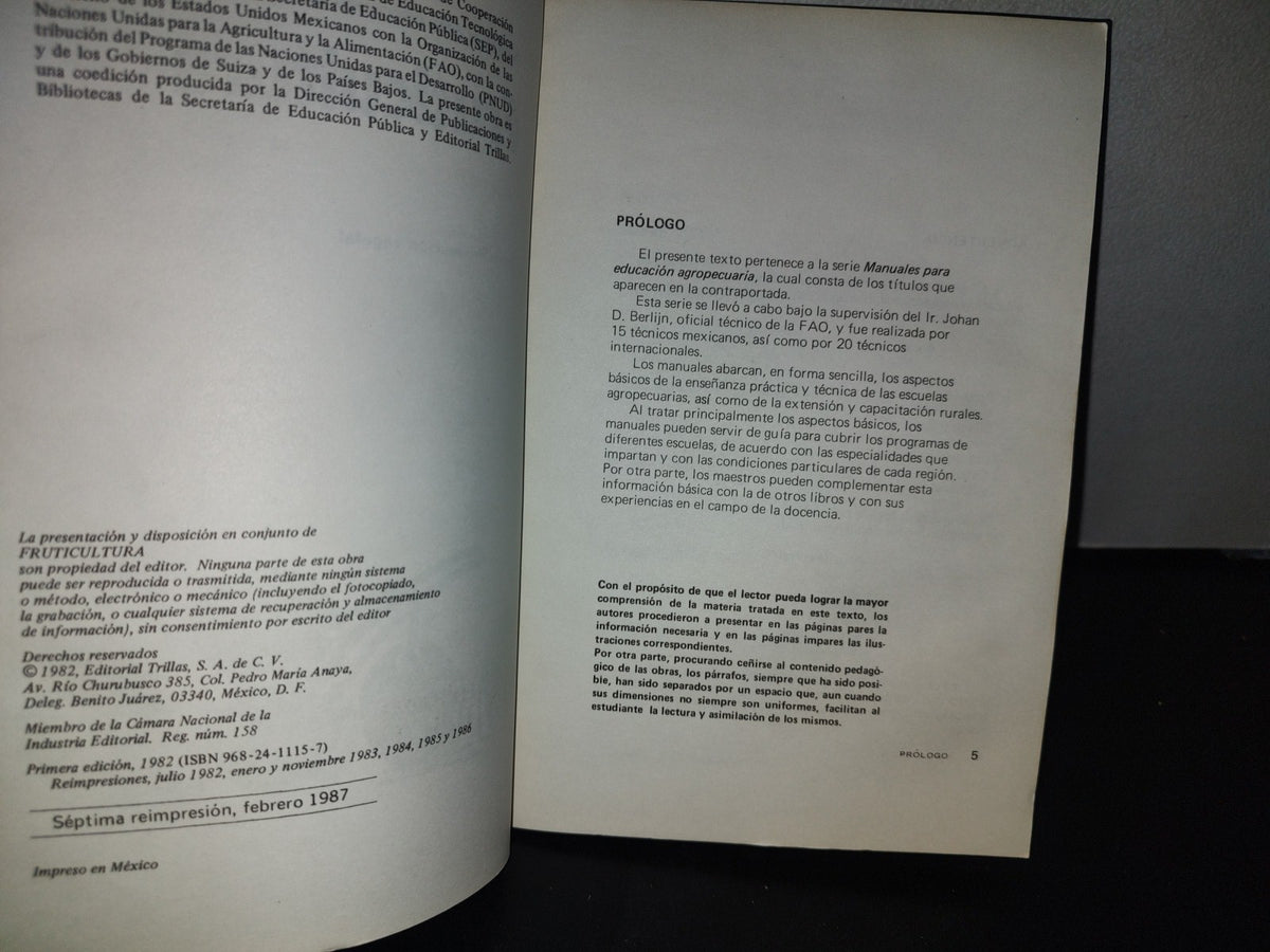 96- Manuales Para Educación Agropecuaria. Fruticultura - Trillas