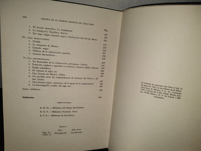 84- América En El Espíritu Francés Del Siglo Xviii - Silvio Zavala - 1983