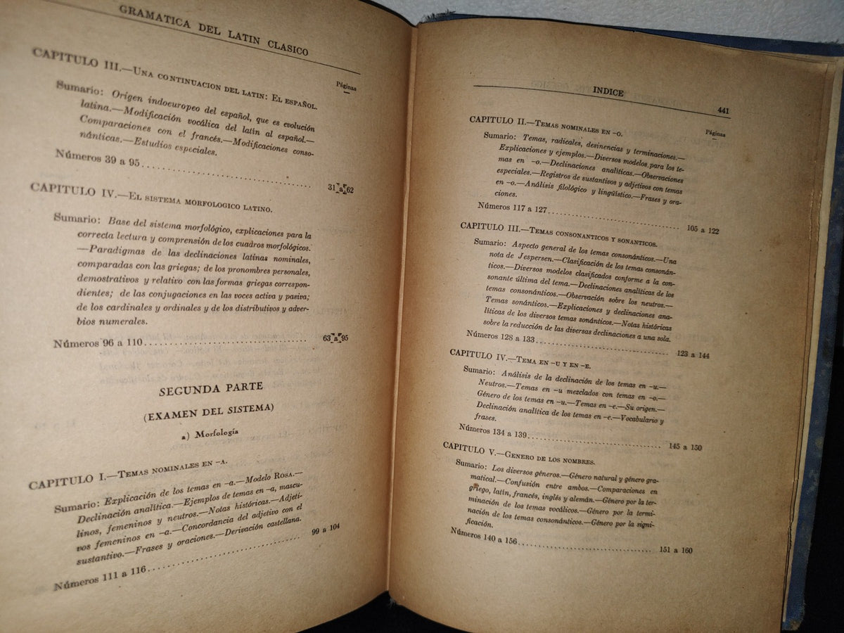 174- Gramática Del Latín Clásico - J. González Moreno, México 1940