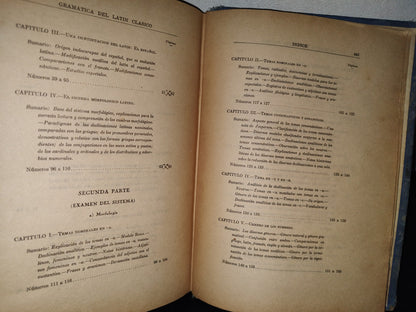 174- Gramática Del Latín Clásico - J. González Moreno, México 1940