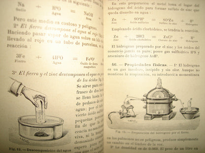 167- Tratado Elemental De Química. Por El Abate A. Maillard - 1908