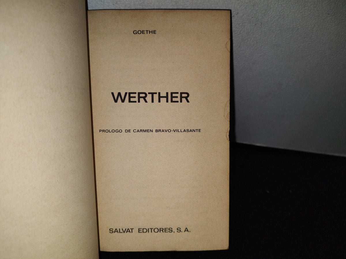 78- Werther - Goethe - Biblioteca Básica Salvat