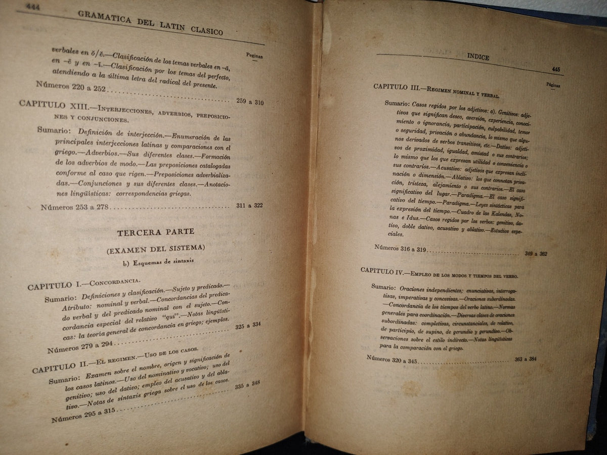 174- Gramática Del Latín Clásico - J. González Moreno, México 1940