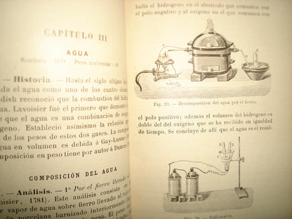 167- Tratado Elemental De Química. Por El Abate A. Maillard - 1908