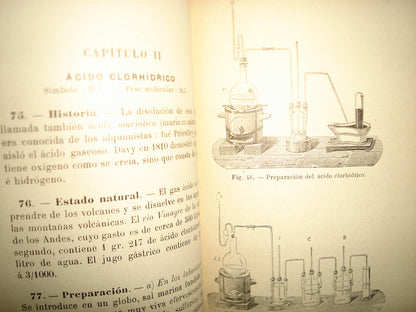 167- Tratado Elemental De Química. Por El Abate A. Maillard - 1908