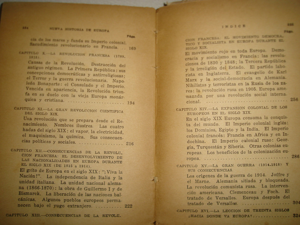 161- Nueva Historia De Europa - Gustave Herve - México, Ediciones Caf 1944