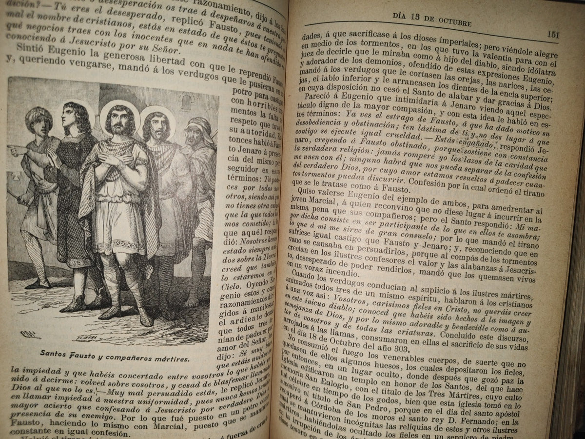 64- Año Cristiano - P. Juan Croisset. Tomo Cuarto. Octubre, Noviembre Y Diciembre - 1901