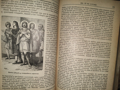 64- Año Cristiano - P. Juan Croisset. Tomo Cuarto. Octubre, Noviembre Y Diciembre - 1901