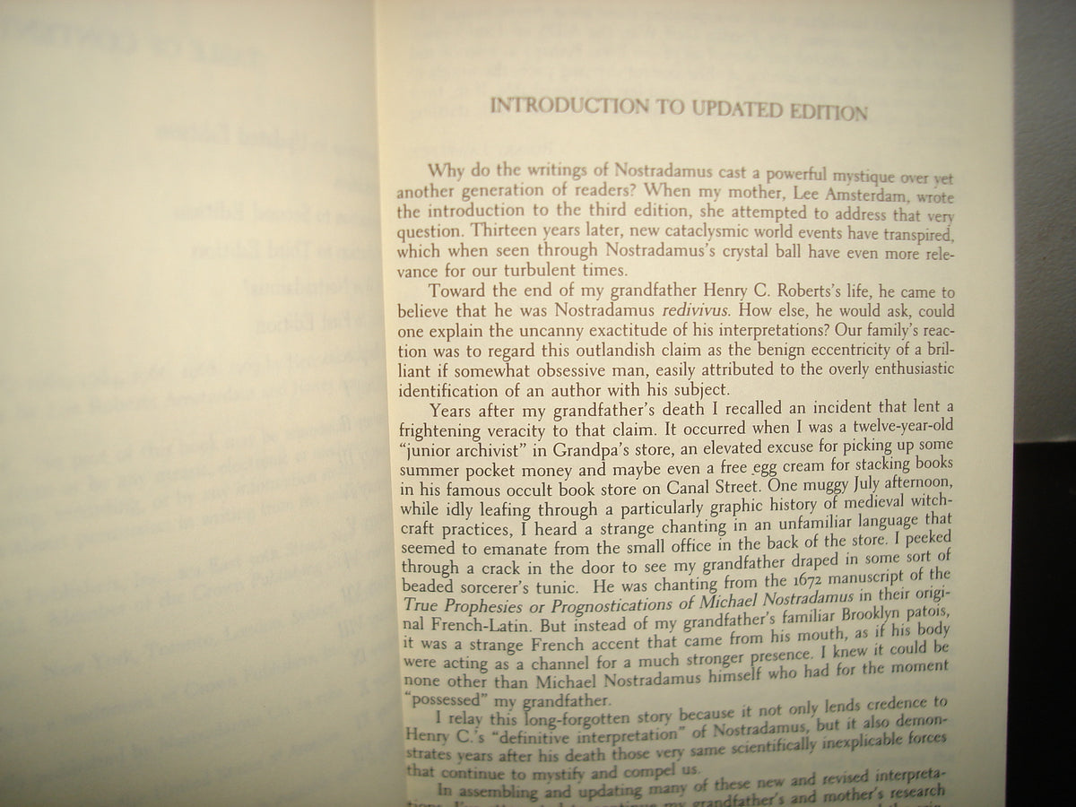 23- Inglés - The Complete Prophecies Of Nostradamus. Interpreted By Henry C. Roberts