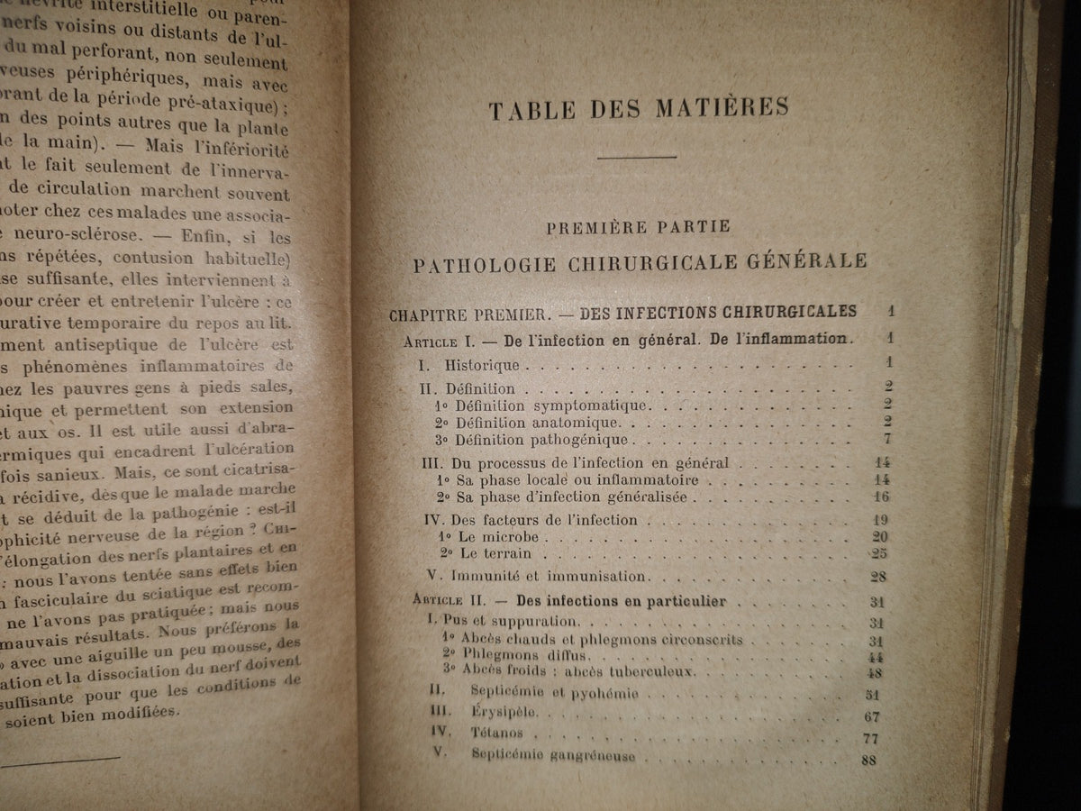 59- Francés. Compendio De Patología / Précis De Pathologie Externe - E. Forgue - 1906