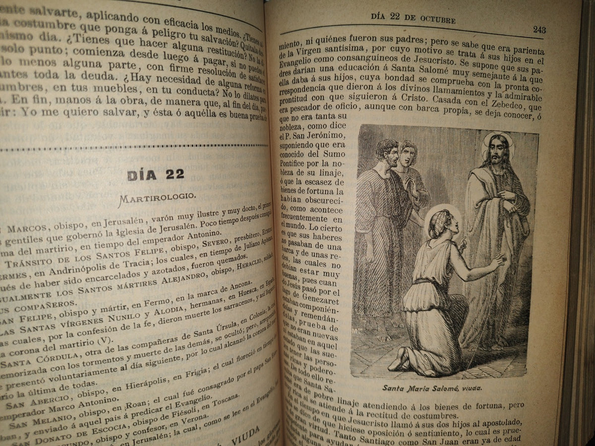 64- Año Cristiano - P. Juan Croisset. Tomo Cuarto. Octubre, Noviembre Y Diciembre - 1901