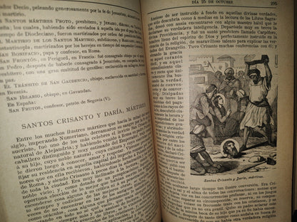 64- Año Cristiano - P. Juan Croisset. Tomo Cuarto. Octubre, Noviembre Y Diciembre - 1901