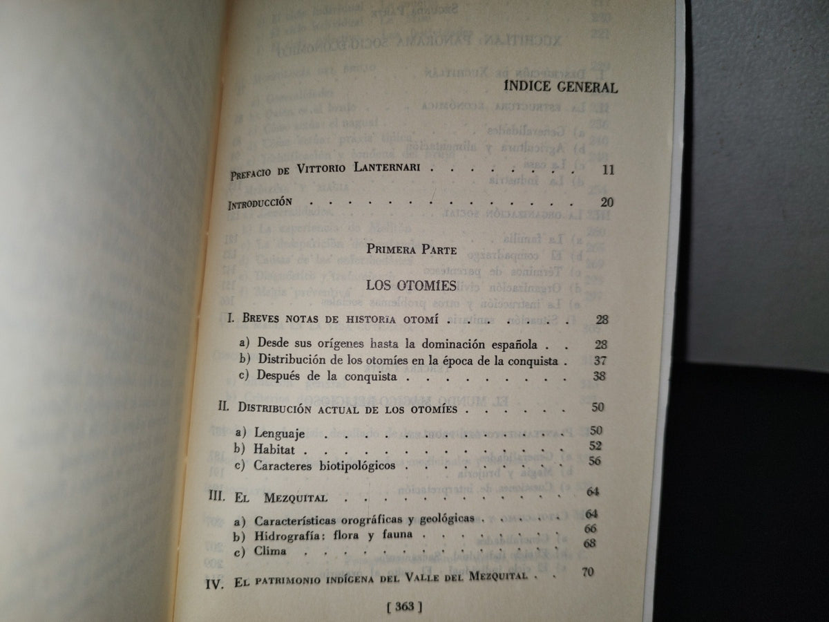 118- Vida Y Magia En Un Pueblo Otomí Del Mezquital - Luigi Tranfo - Instituto Nacional Indigenista, 1989