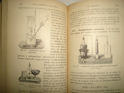 167- Tratado Elemental De Química. Por El Abate A. Maillard - 1908