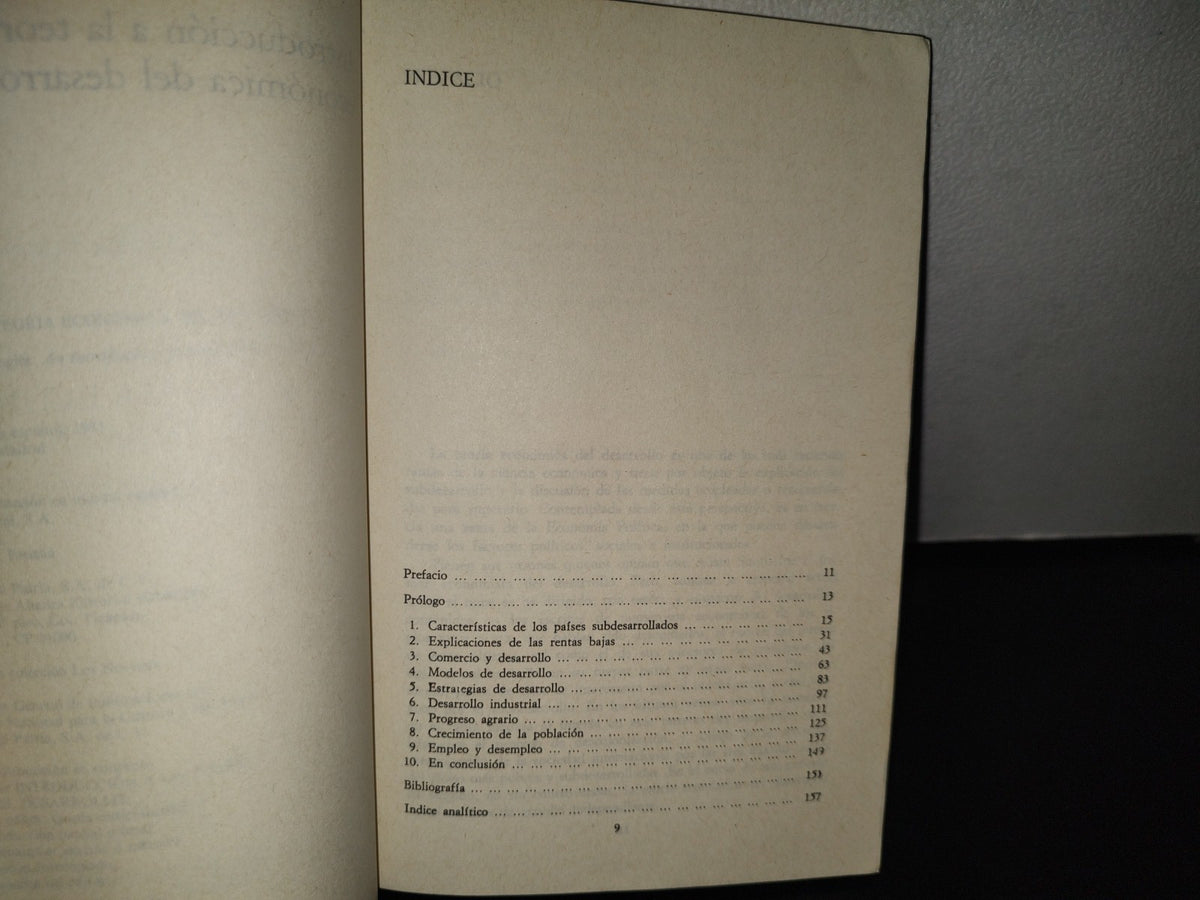 100- Introducción A La Teoría Económica Del Desarrollo - Walter Elkan - 1A. Ed. 1989