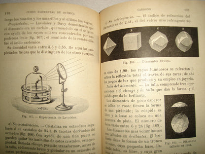 167- Tratado Elemental De Química. Por El Abate A. Maillard - 1908