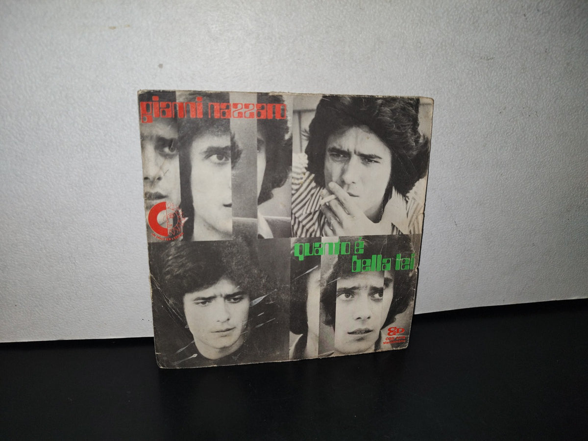 A3- Música Italiana. Disco Lp 45 Rpm. Gianni Nazzano. Quanto E' Bella Lei / Dopo L'Amore - 1972