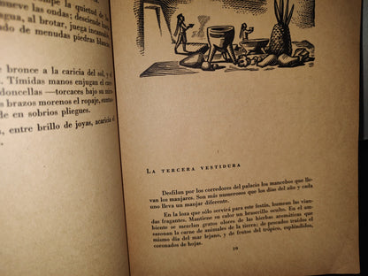 74- Moctezuma. El De La Silla De Oro - Francisco Monterde - Imprenta Universitaria, México, 1945 - Firmado
