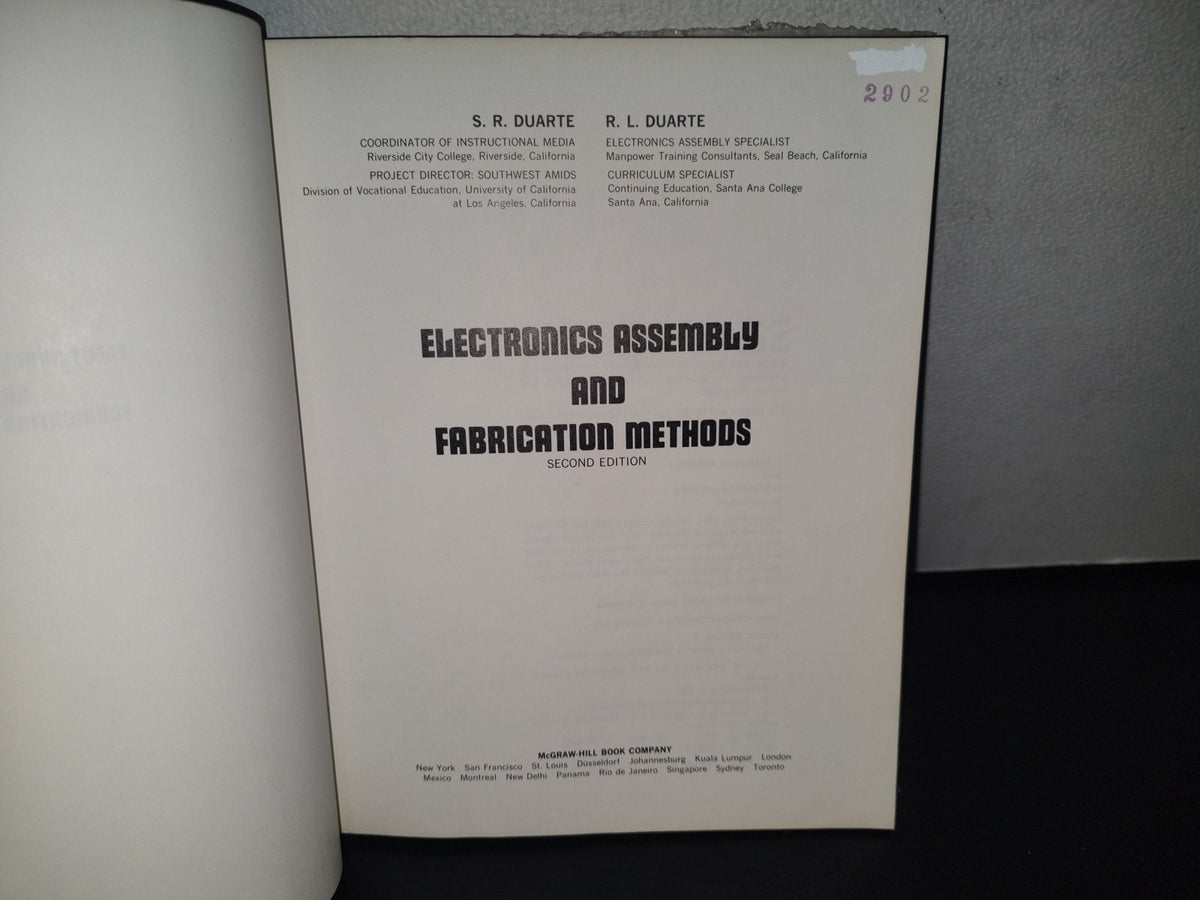 128- Electronics Assembly And Fabrication Methods - S. R. Duarte, R. L. Duarte