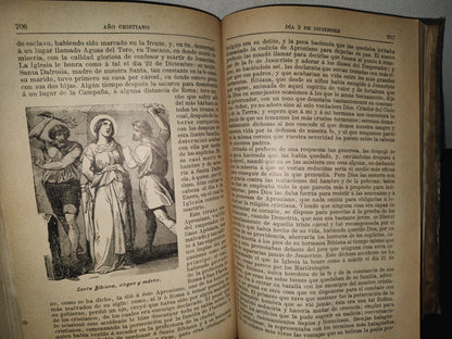 64- Año Cristiano - P. Juan Croisset. Tomo Cuarto. Octubre, Noviembre Y Diciembre - 1901