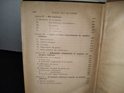 59- Francés. Compendio De Patología / Précis De Pathologie Externe - E. Forgue - 1906