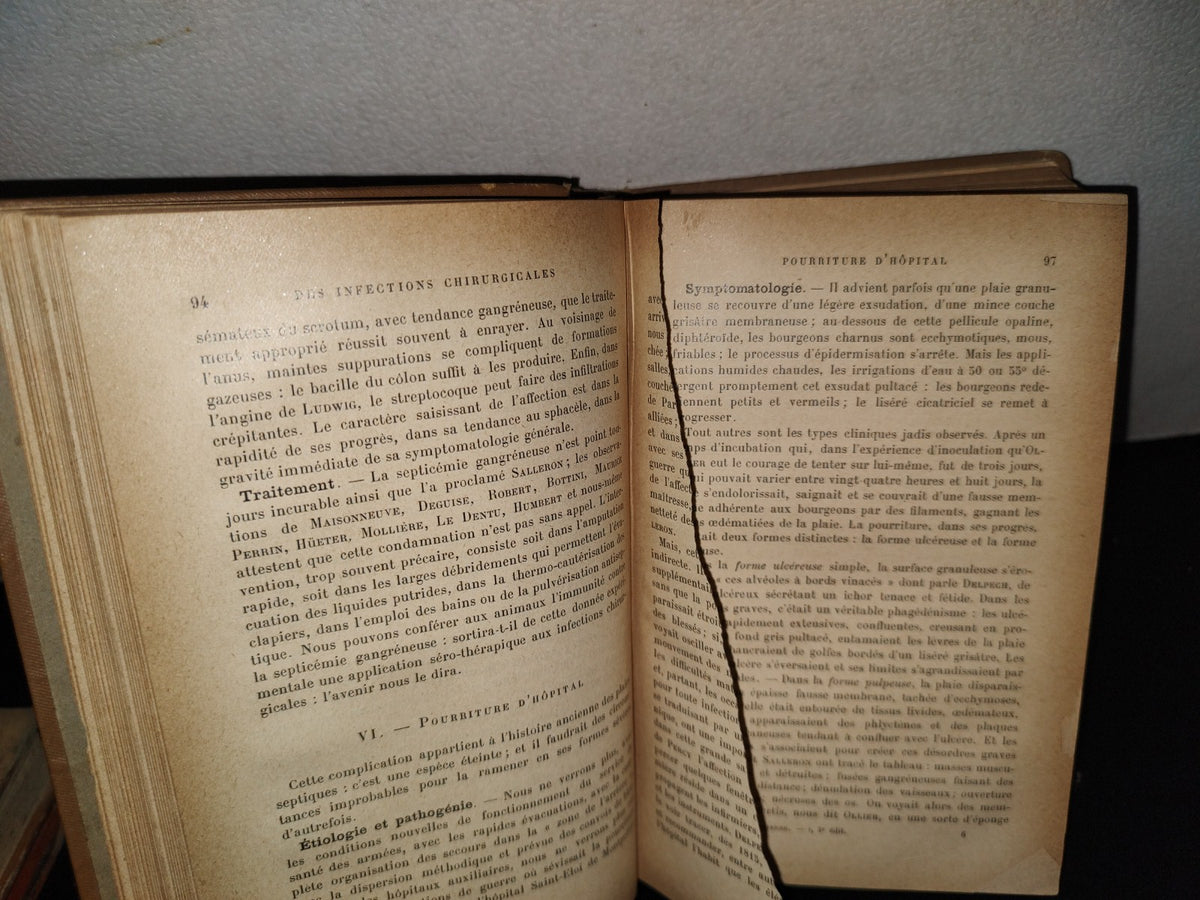 59- Francés. Compendio De Patología / Précis De Pathologie Externe - E. Forgue - 1906