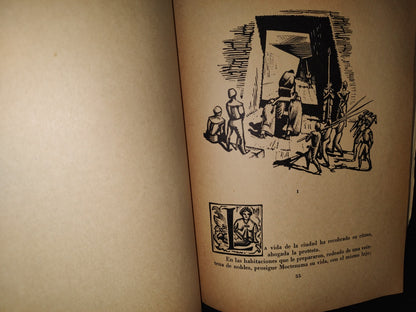 74- Moctezuma. El De La Silla De Oro - Francisco Monterde - Imprenta Universitaria, México, 1945 - Firmado