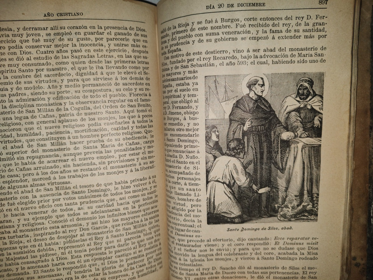 64- Año Cristiano - P. Juan Croisset. Tomo Cuarto. Octubre, Noviembre Y Diciembre - 1901