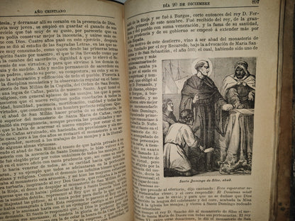 64- Año Cristiano - P. Juan Croisset. Tomo Cuarto. Octubre, Noviembre Y Diciembre - 1901