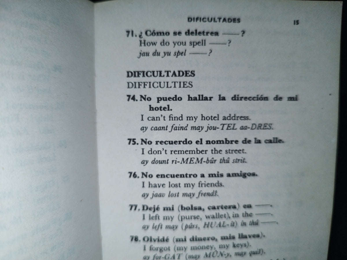 68- Dígalo En Inglés Para Los De Habla Española - 1985