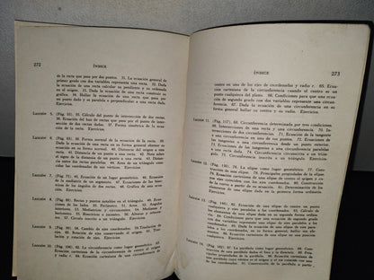 75- Geometría Analítica. Matemáticas Quinto Libro - Marcelo Santaló, Vicente Carbonell - Manuel Porrúa, S. A. Librería - 1979