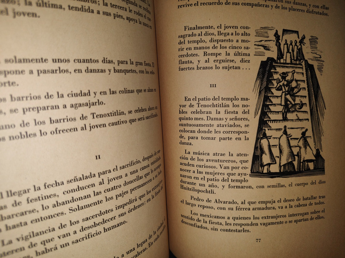 74- Moctezuma. El De La Silla De Oro - Francisco Monterde - Imprenta Universitaria, México, 1945 - Firmado