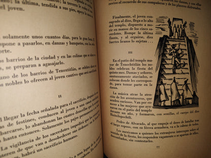 74- Moctezuma. El De La Silla De Oro - Francisco Monterde - Imprenta Universitaria, México, 1945 - Firmado