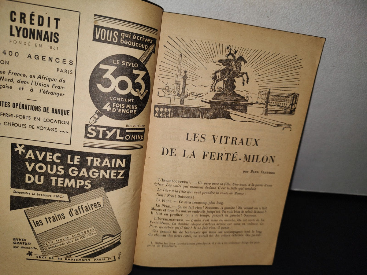 180- La Revue De Paris. De Berlin A Geneve... - Avril 1954