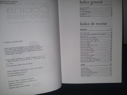 34- Cómo Preparar Auténtica Cocina Japonesa - J. Garro, Y. Kitazawa - Primera Edición 2002