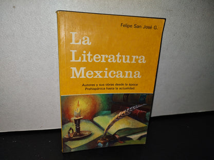 195- La Literatura Mexicana - Felipe San José G.