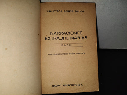 124- Narraciones Extraordinarias - E. A. Poe - Biblioteca Básica Salvat