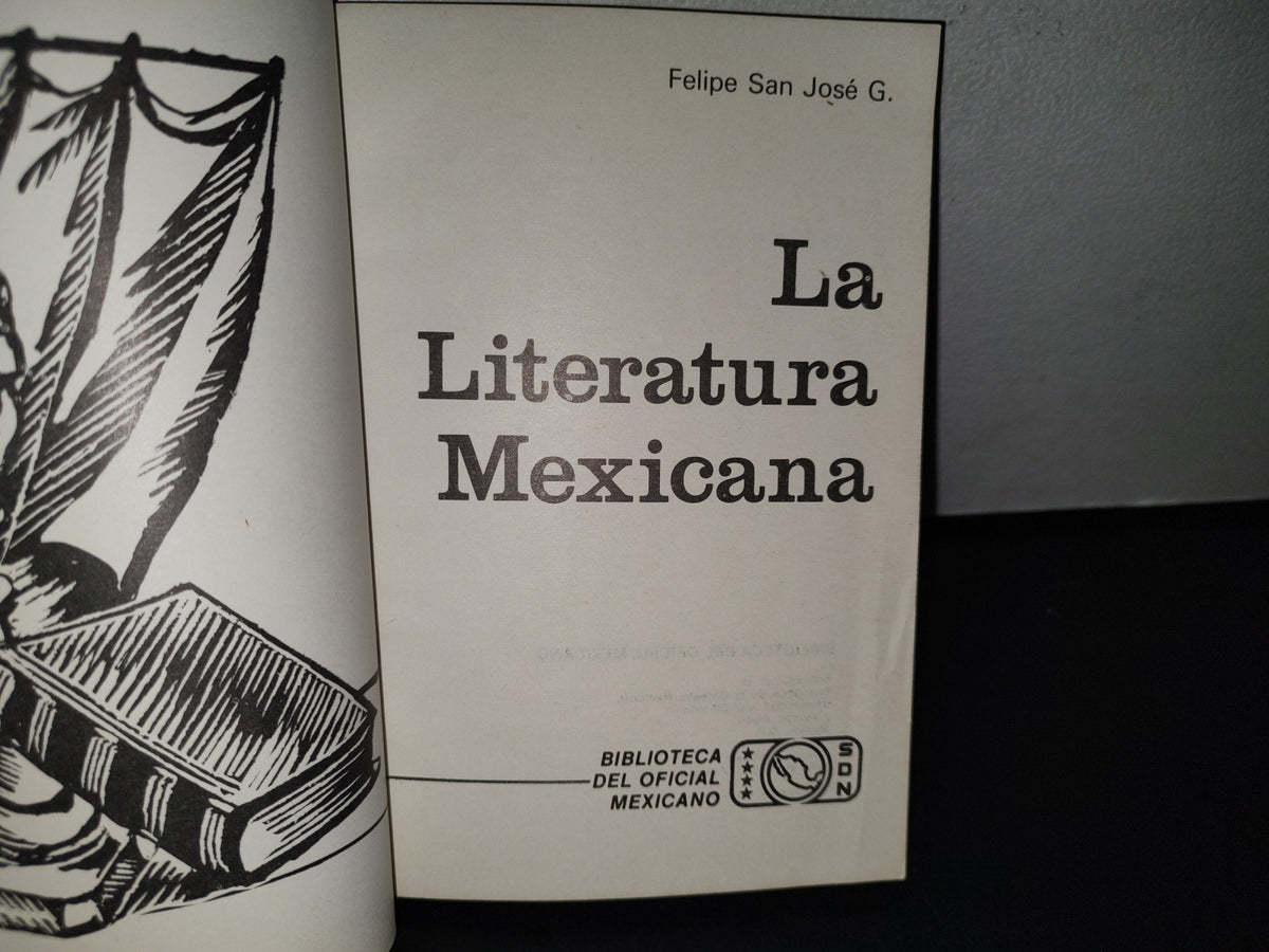 195- La Literatura Mexicana - Felipe San José G.