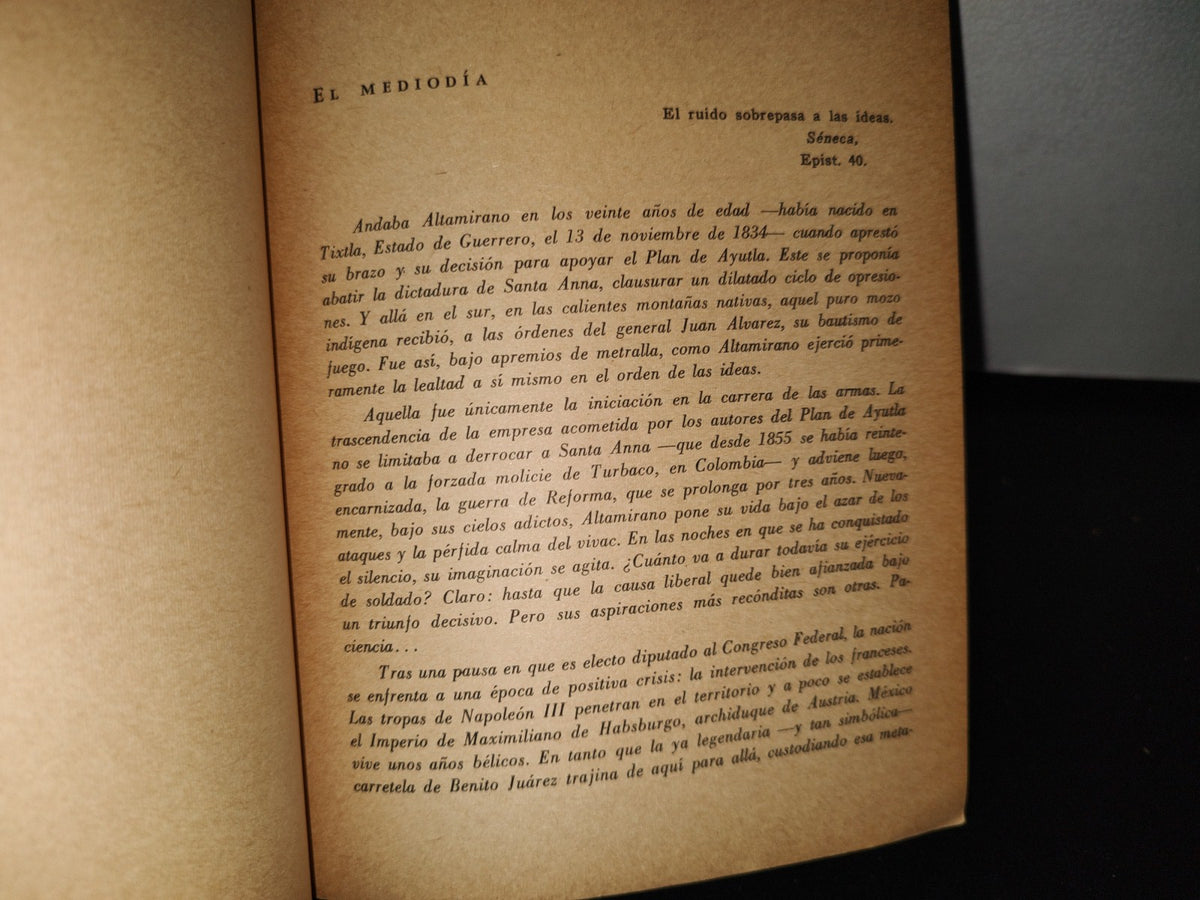 92- Aires De México - Ignacio M. Altamirano - Biblioteca Del Maestro. Sep - 1960