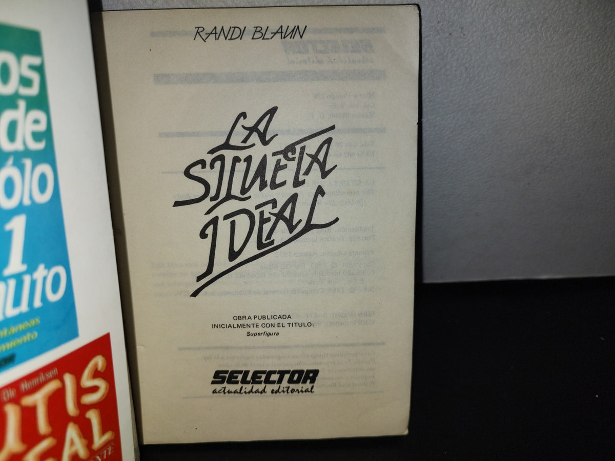 96- La Silueta Ideal - Randi Blann - Editorial Selector - 1992