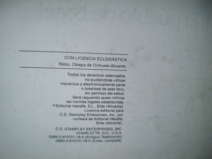 158- Una Historia Que No Cesa. Antiguo Testamento / Nuevo Testamento - Stampley - 80'S