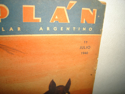 7- Revista Leoplán. Magazine Popular Argentino. Recuerdos Del Canal De Suez. 17 Julio 1940