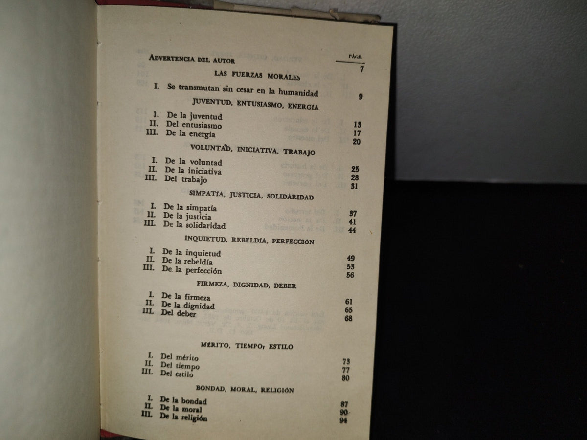 78- Las Fuerzas Morales - José Ingenieros - 1982