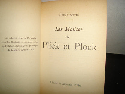 7- Francés - Les Malices De Plick Et Plock - Christophe - 1965