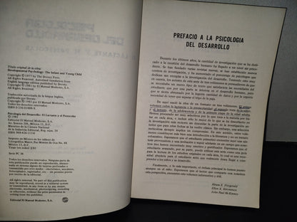 219- Psicología Del Desarrollo. El Lactante Y El Preescolar - Hiram E. Fitzgerald