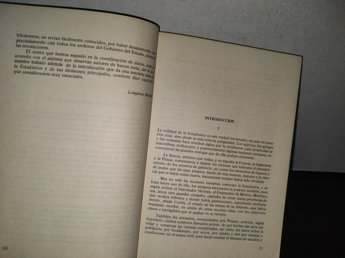 92- Estadística De Jalisco. Formada Con Vista De Los Mejores Datos Oficiales Y Noticias Ministradas Por Sujetos Idóneos En Los Años 1854 A 1863. Longinos Banda - Colección Historia, Serie Estadísticas Básicas No. 5. Gobierno Del Estado De Jalisco - 1982