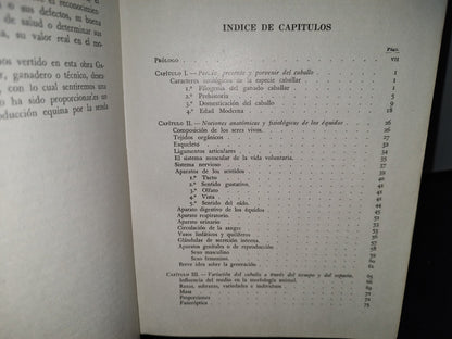 48- Ganado Caballar - José Maria Beltrán - Salvat Editores, S. A., Primera Edición, 1954