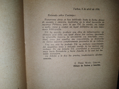 63- Bernadette. Pastora En La Cristiandad - José Belleney - 1944