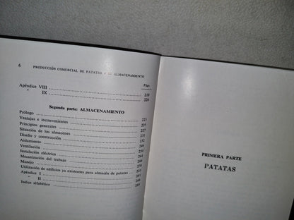 139- Producción Comercial De Patatas Y Su Almacenamiento. J. C. Cullen Y A. R. Wilson - Editorial Acribia, 1971