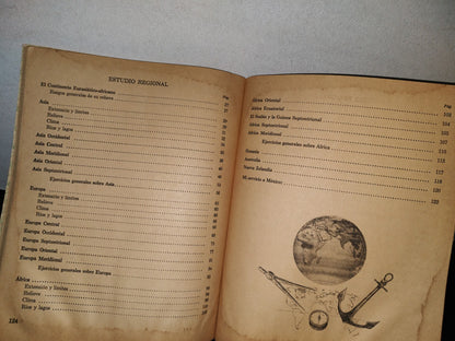 77- Sep. Mi Cuaderno De Trabajo De Sexto Año. Geografía - Rita López De Llergo - 1968
